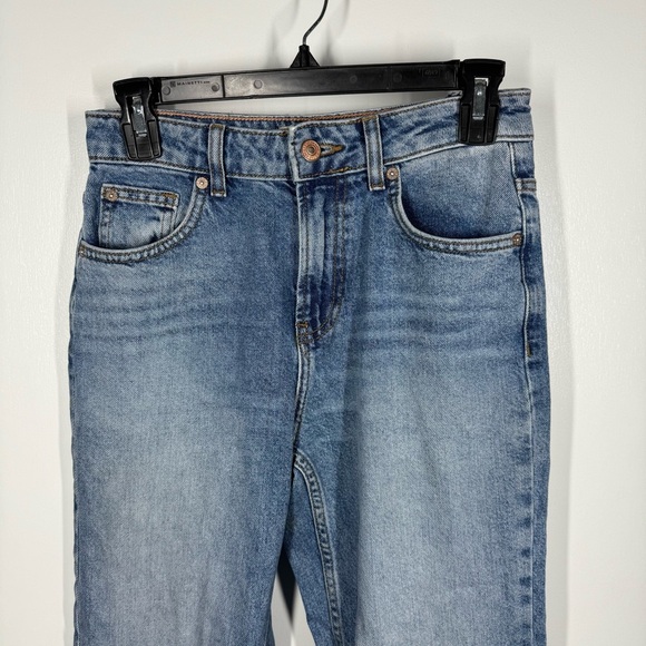 We The Free Pacifica Straight-Leg Jeans in Mid Blue - Picture 7 of 13